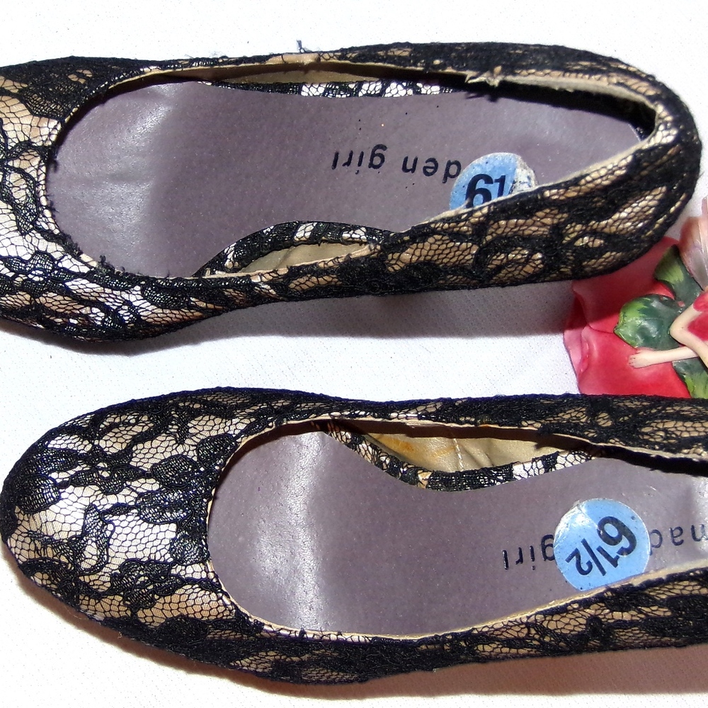 Madden Girl Lace Platform Heels Mellony Pumps 6.5M Cute Heels - Picture 3 of 6